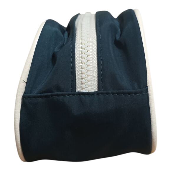 True Religion Nylon Collegiate Toiletry Bag Mens Green Yellow Penn Logo Dopp Kit - Picture 4 of 7